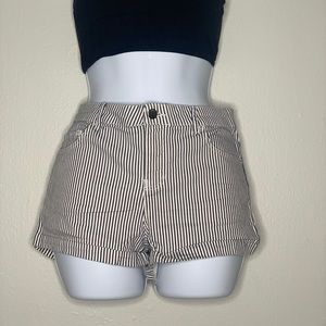 Black and white H&M shorts. Never worn